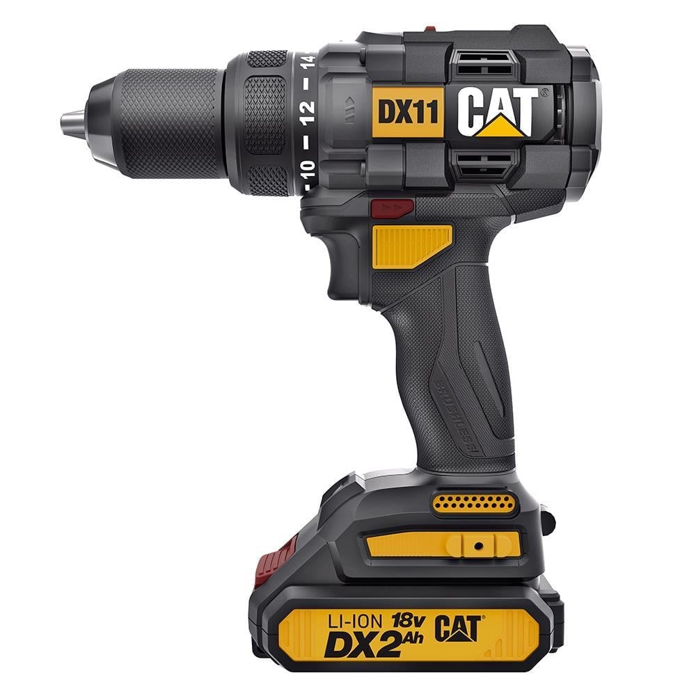 دريل بطارية 18 فولط 2 امبير CAT DX11 BRUSHLESS