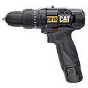 دريل بطارية 12 فولط 2 امبير مع همر CAT DX15