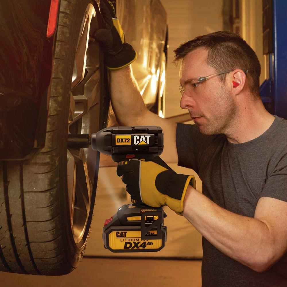 دريل بطارية حبة 18 فولط 4 امبير CAT DX72 BRUSHLESS