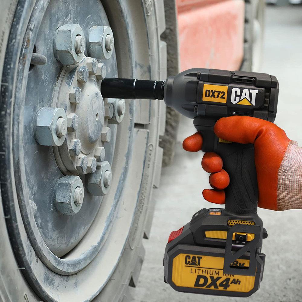 دريل بطارية حبة 18 فولط 4 امبير CAT DX72 BRUSHLESS