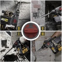 دريل بطارية خرسانة 18 فولط 4 امبير CAT DX21 BRUSHLESS