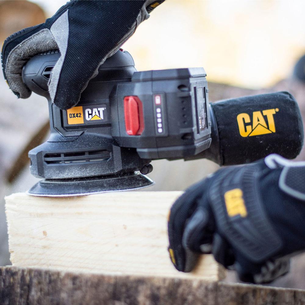 ماكينة صنفرة بطارية 18 فولط 5" CAT DX42B