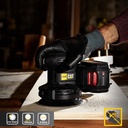 ماكينة صنفرة بطارية 18 فولط 5" CAT DX42B