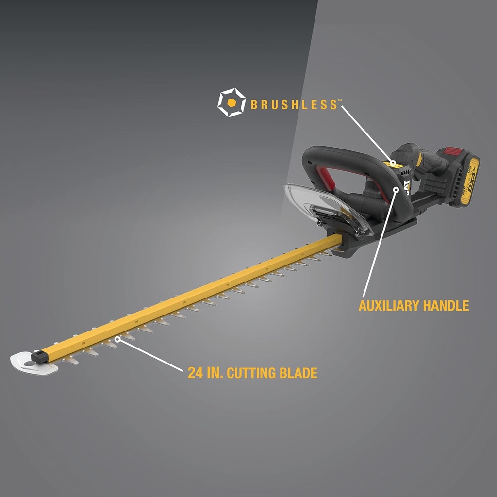 منشار بطارية عشب سياج 18  فولط CAT DG220 BRUSHLESS