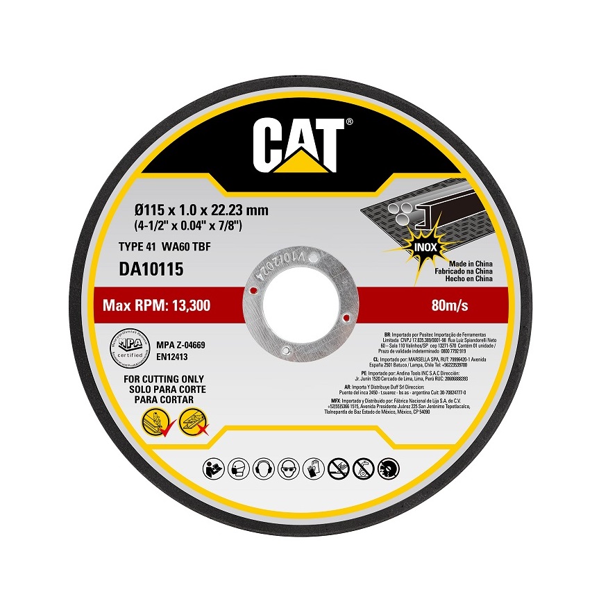 صاروخ كهرباء زاوية 4.5 750 واط  CAT DX371.1