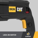 دريل كهرباء خرسانة 3 انظمة 26 مم 800 واط CAT DX26