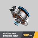 منشار بطارية عشب سياج 18  فولط CAT DG220 BRUSHLESS