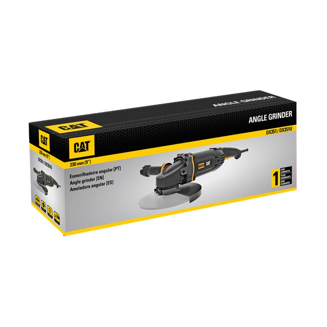 صاروخ كهرباء زاوية 2350 واط 9" CAT DX351