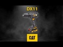 Cordless Drill 18v 2A CAT DX11 BRUSHLESS