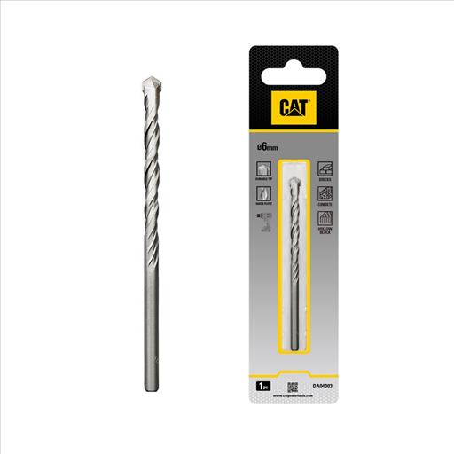 Hard Surface Drill Bit 6 × 100mm DA04003 CAT