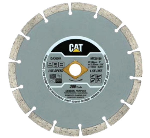 Concrete Cutting Disc 115 mm DA30004 200TRADE CAT 