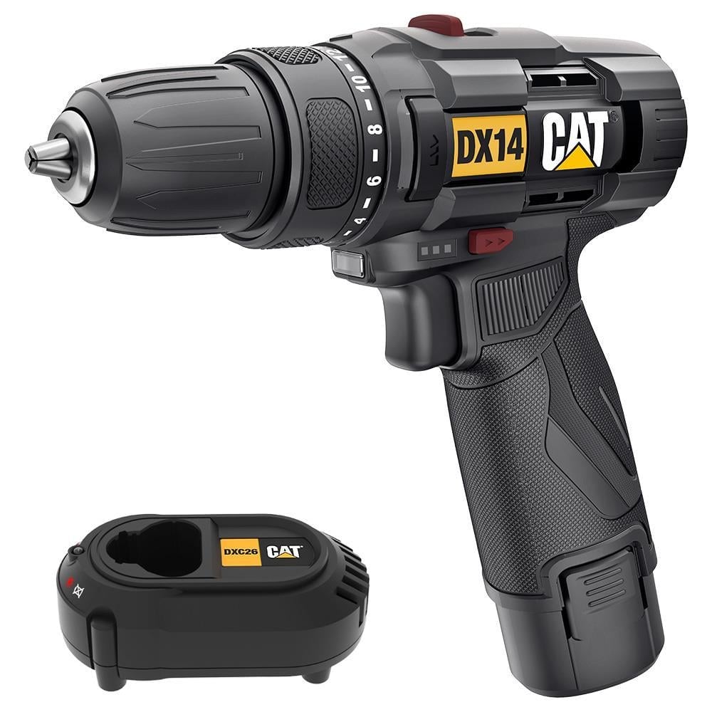 Cordless Drill 12v 2Ah CAT DX14