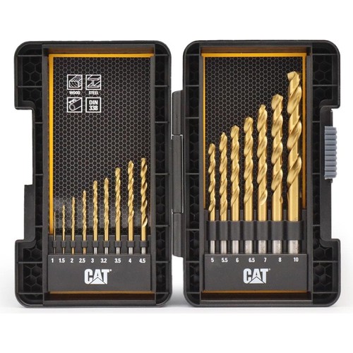 Steel Drill Bit Set 16 Pcs DA02901 CAT