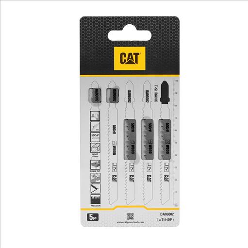 Jigsaw Blade Set Wood CAT DA06002 T144DP