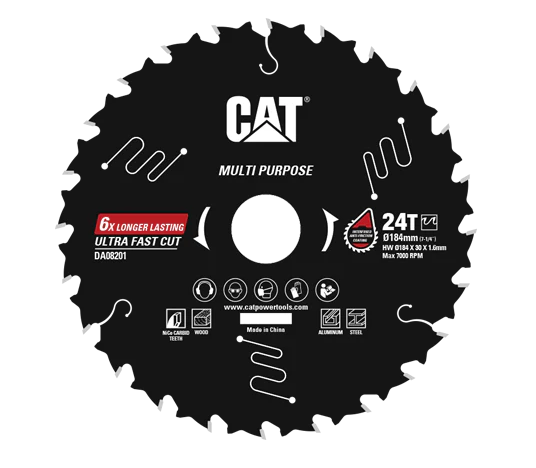 ديسك قص متعدد 184 مم 24 سن DA08201 CAT