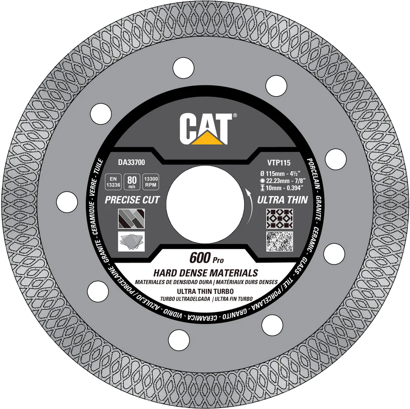 Porcelain Cutting Disc 115 mm DA33700 600PRO CAT 