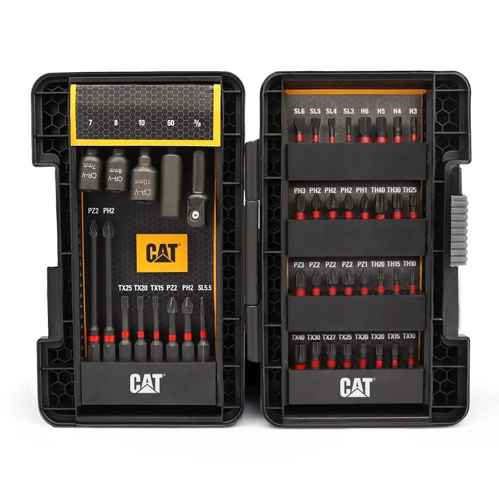 Screwdriver Bits Set 45 Pieces CAT DA01902
