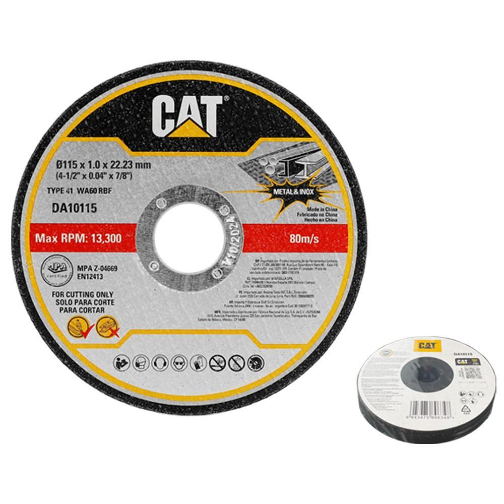 Stainless Steel Cutting Disc 115*1 mm DA10115 CAT