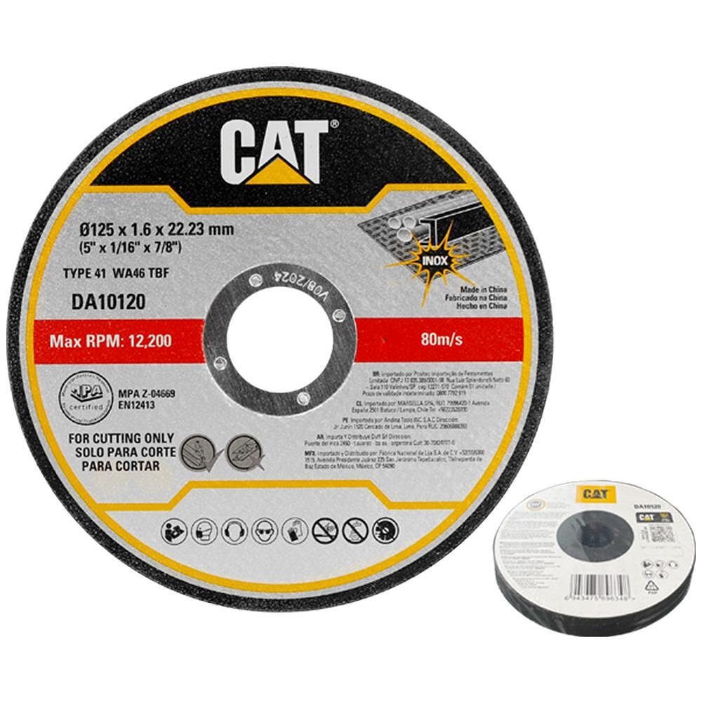 Stainless Steel Cutting Disc 125 * 1.6 MM DA10120 CAT