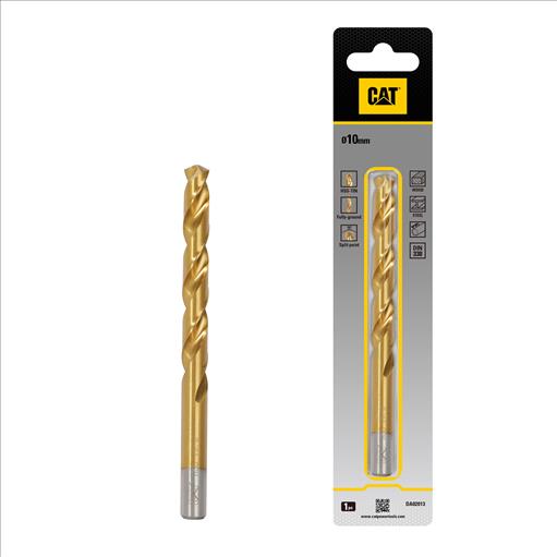 Steel Drill Bit 10mm CAT DA02013