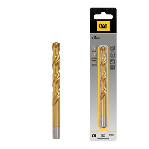 Steel Drill Bit 12mm DA02014 CAT