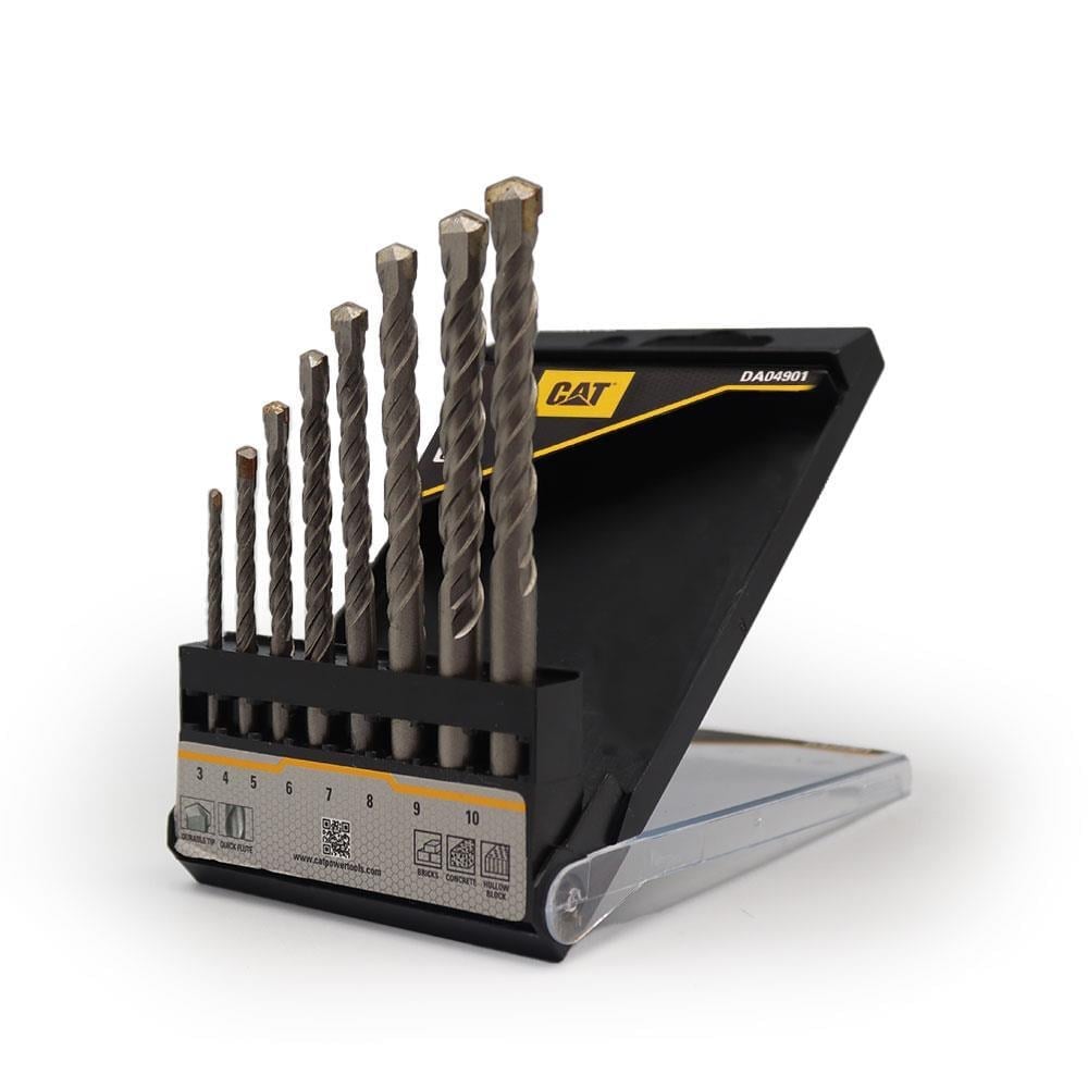 Wall Drill Bit Set 8 Pcs DA04901 CAT