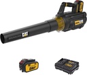 Caterpillar Cat DG250 18V Brushless 450 CFM 100 MPH Leaf Blower Cordless with Battery and Charger, 2-Speed Blowers for Lawn Care, Lightweight Cordless Leaf Blower – Battery & Charger Included