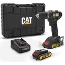Cordless Hammer Drill 18 V 2 Ah - CAT DX155.1