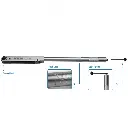 مفتاح شد عزم 1" 200-1000 TOWER TW11000