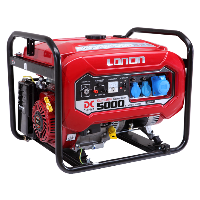 مولد كهرباء بنزين  LONCIN LC5000DCS