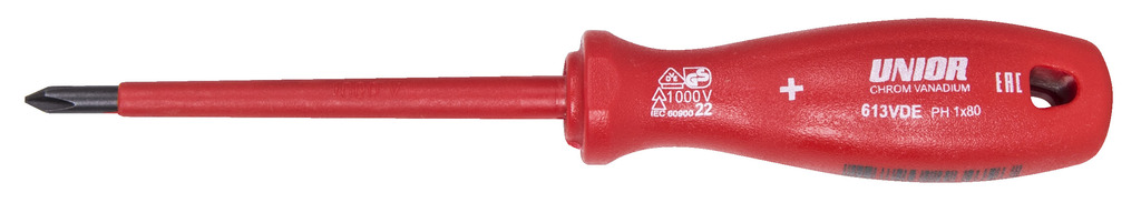 Insulated Multi Screwdriver Set, UNIOR 603CS6ATVD