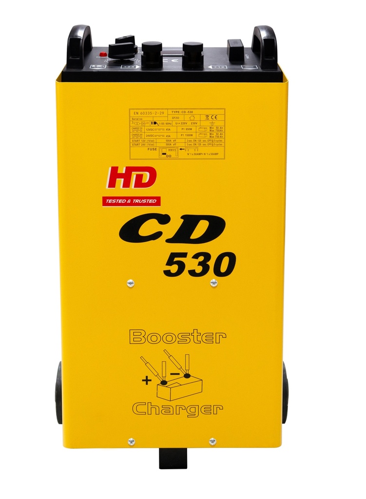 شاحن بطاريات 12-24 فولت HD CD530
