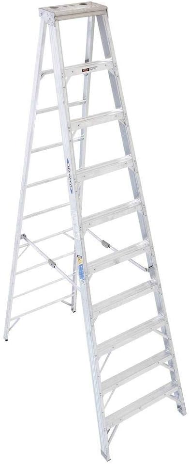 Aluminum Double Ladder 10 Steps MAZAYA MLD010
