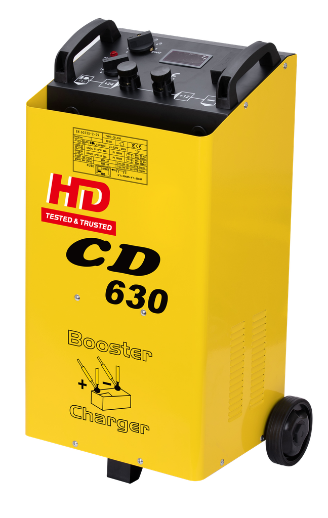 شاحن بطارية 12–24 فولت CD-630 HD