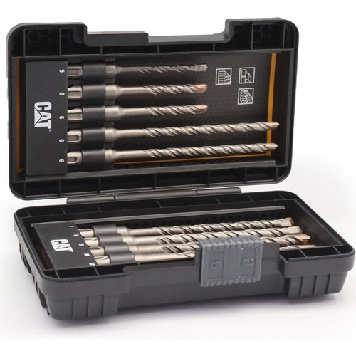 Concrete Drill Bit Set 10 Pcs DA03901 CAT