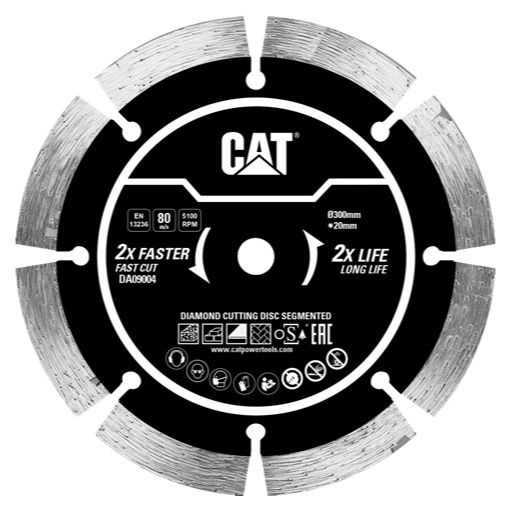 Concrete Cutting Disc 12" DA09004 CAT