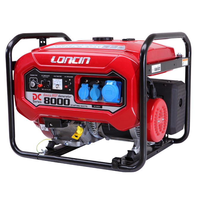 Electric Generator Gasoline Switch LC8000D-DC LONCIN 