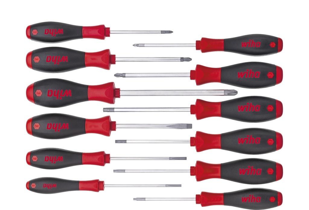 Multi Screwdriver Set, 12 Pieces, WIHA 302HK12