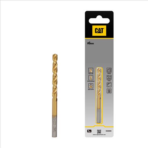 Steel Drill Bit 6mm DA02009 CAT