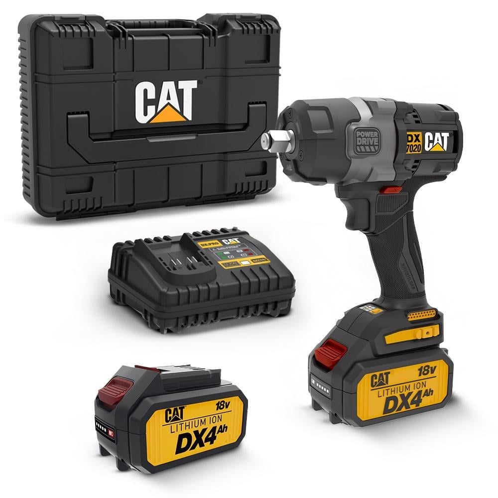 دريل بطارية 1/2" كفرات بدون فحمات DX7020 CAT