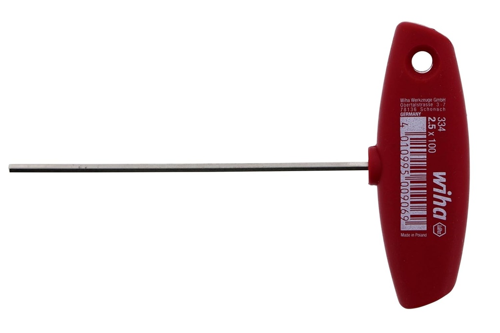 مفتاح النكي حرف WIHA 2.5*100 MM T