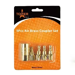 طقم كوبلر صمام هواء 5 قطع ABC-005 تايواني TOWER