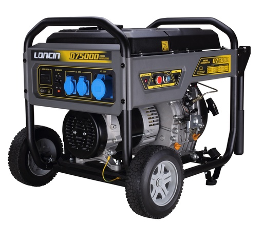 Electric Generator Diesel Switch LC7500D  LONCIN