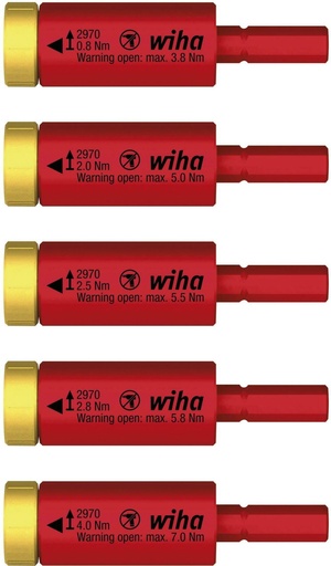 طقم مفك عزم 5 قطع WIHA 29701S5